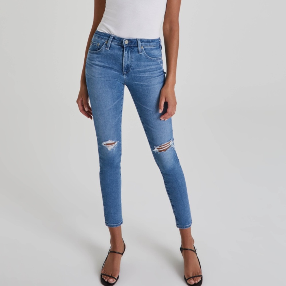 AG JeansThe Legging Ankle Jean 10 Years Highline Skinny EUC 29